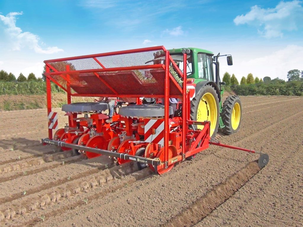 Checchi & Magli TOP24 Advanced Transplanter with Dual Row Operation | 87"-197" Frame Size | 26-82HP For Tractor