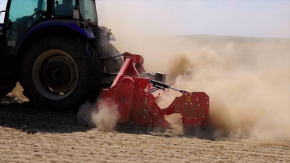 TOSCANO | Stoneburier Rotary Tiller | Model 2200, 2650, 2850, 3100, & 3500 | Work Width 7.05 To 11.22 Feet | HorsePower 80-200 HP | For Tractor