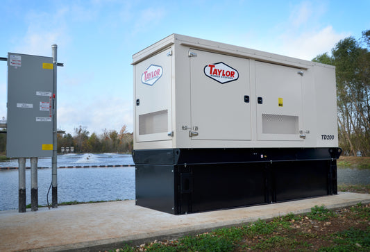 Taylor Power System Standby-NG/LP Generator | Model TG-80 | Horsepower 124 HP | Power Output 80kW (100kVA) | Open & Enclosed Unit