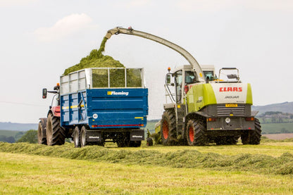 Fleming 14-Ton Monocoque Tipping Trailer | Model TR14 | Width 95" | 25-60 GPM | 40-60 HP | For Tractors & Loaders