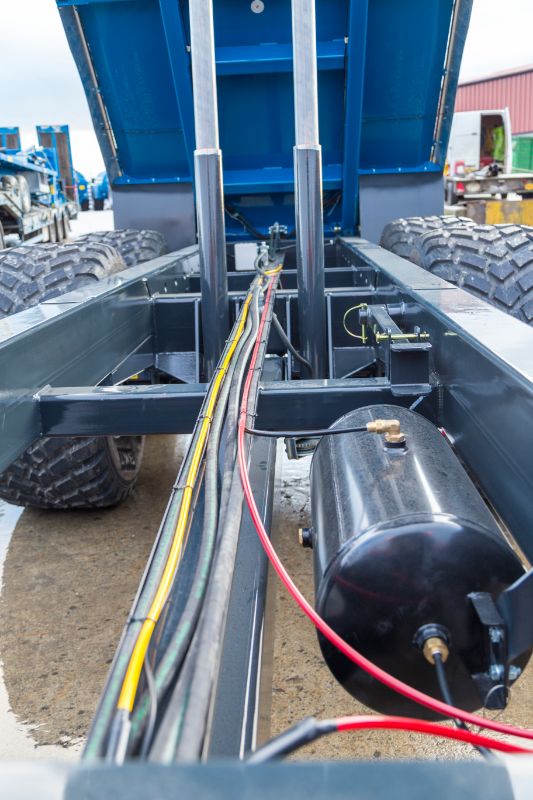 Fleming 16 Ton Monocoque Tipping Trailer | Model TR16 | Width 8' | 80-100 HP | For Tractors & Loaders