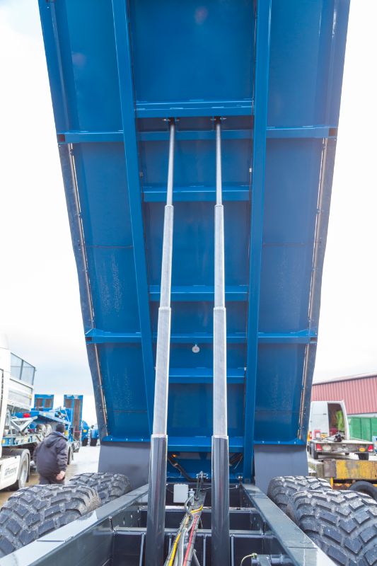 Fleming 16 Ton Monocoque Tipping Trailer | Model TR16 | Width 8' | 80-100 HP | For Tractors & Loaders
