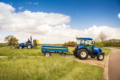 Fleming Compact Tipping Trailer | Model TR1 & TR2 | Width 47" & 54" | 20-50 HP | 5-12 GPM | For Tractors, ATVs, UTVs, & Loaders