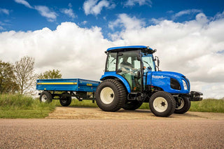 Fleming Compact Tipping Trailer | Model TR1 & TR2 | Width 47" & 54" | 20-50 HP | 5-12 GPM | For Tractors, ATVs, UTVs, & Loaders