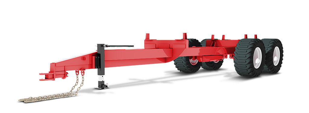 Horst Wagons Trailer Chassis | Model TR-505 | Capacity 20 Tons | Spindles Diameter 3" inches