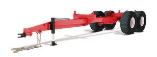 Horst Wagons Trailer Chassis | Model TR605 Series | Capacity 24 Tons | Spindles Diameter 4" | For Agricultural Heavy Hauling & Forage/Grain Box Applications