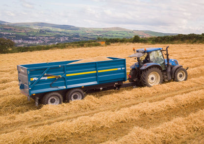 Fleming 14-Ton Monocoque Tipping Trailer | Model TR14 | Width 95" | 25-60 GPM | 40-60 HP | For Tractors & Loaders