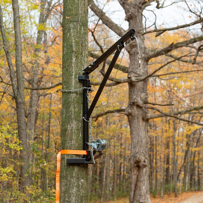 KShot Tree-Mounted Deer Hoist | Model TREE-HOIST | Width 13" | Capacity 300 lb | For Hunting & Field Dressing