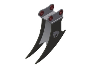 TAG Saber Tooth Stump Ripper | Width 12"–24" | Ripper Weight 750–2,250 lbs | Machine Size 8–60 Ton | For Excavators