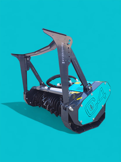 Ferntree TRF135/VM Skid Steer Mulcher | Cutting Width 54" | For 11–29 GPM Skid Steers