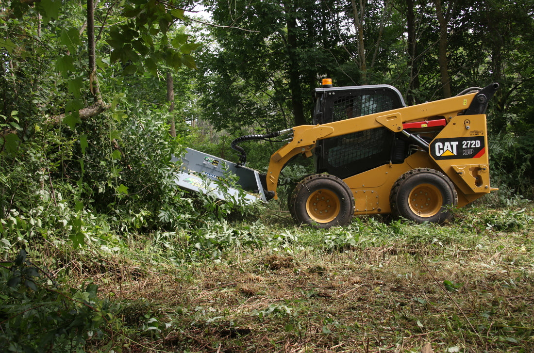 Baumalight Rotary Brush Cutter | CF Series | Cutting Width 60" & 72" | Hydraulic Flow Range 15 To 45 GPM | For Skid Steers