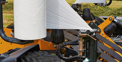 Tanco Round Bale Wrapper | Model D66-1400-V | Width 105" | 30-60 GPM | 40-60 HP | For Skid Steers, Tractors & Loaders