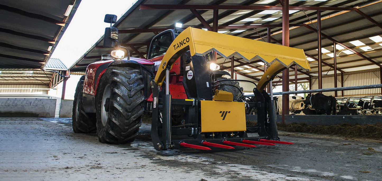 Tanco BaleShear | Model i73 | Width 5' 9" | 20 Gpm | 40-60 Hp | For Skid Steer, Tractor & Loaders