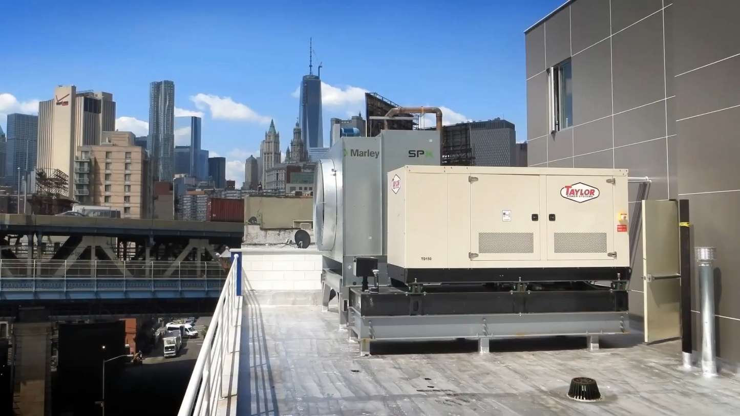 Taylor Power System Standby-Diesel Generators | Model TD-350 | Horsepower 511 HP | Power Output 350kW (438kVA) | Open & Enclosed Unit