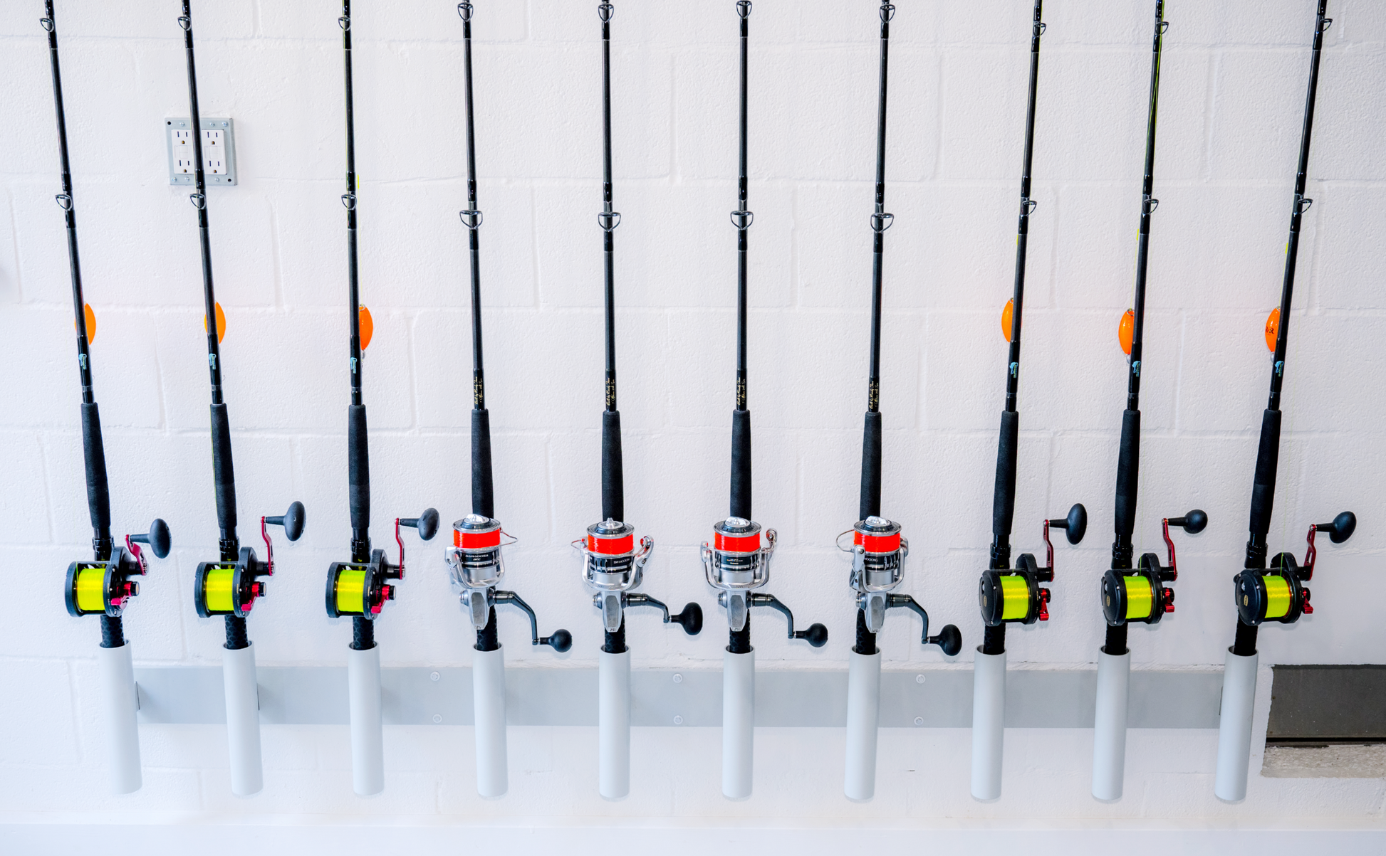 3 fishing rod holder SeaWard The Wall | Rod Capacity 3