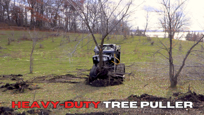 Erskine Heavy-Duty Tree Puller | Maximum Jaw Opening 46" inches | Hydraulic Force 5” Cylinder | For Skid Steer