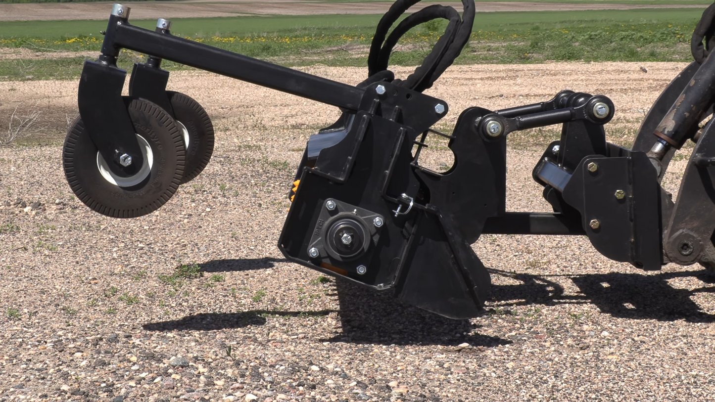 Erskine Mini Soil Conditioner | Working Width 48” & 60” inches | Rated Flow 9-15 GPM | For Mini Skid Steer