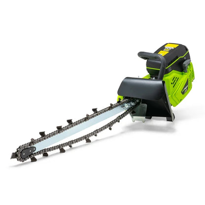 Mini Trencher GeoRipper®27 Portable Handheld Trencher | Model GR727 | 27" Depth | 4.7 HP, 74cc Engine | 2" Trenching Width