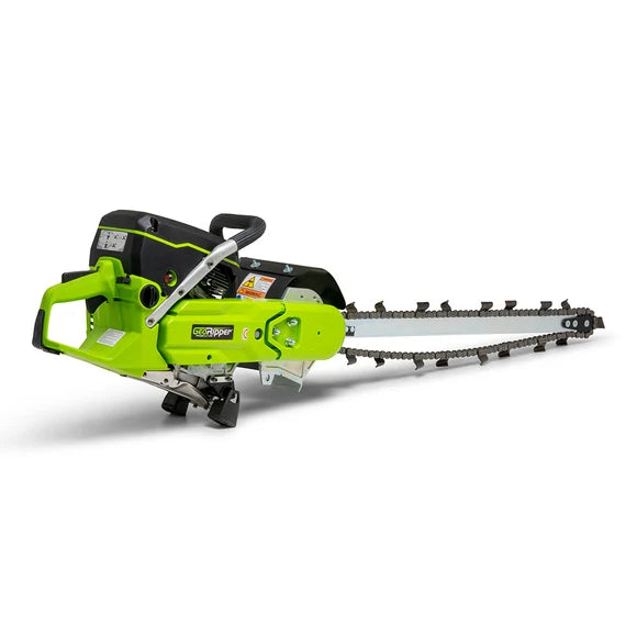 Mini Trencher GeoRipper®27 Portable Handheld Trencher | Model GR727 | 27" Depth | 4.7 HP, 74cc Engine | 2" Trenching Width