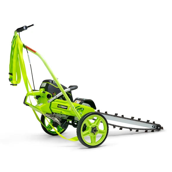 Mini Trencher GeoRipper®16 Portable Handheld Trencher | Model GR416 | 16-Inch Digging Depth | 4.7 HP, 74cc Engine