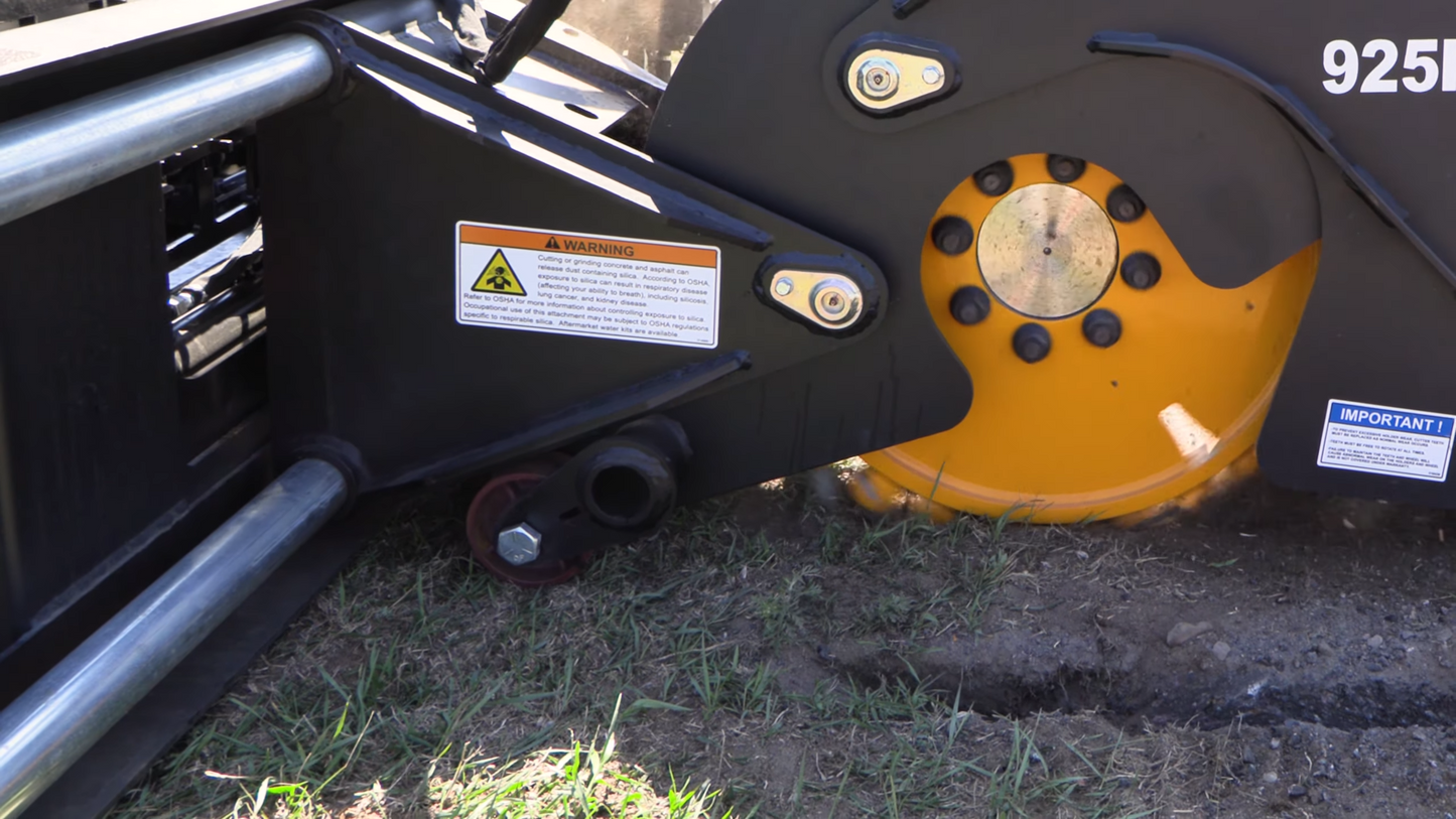 Erskine Pavement Saw Series | Overall Width 67" inches | Flow Rate 22-40 GPM | For Skid Steers