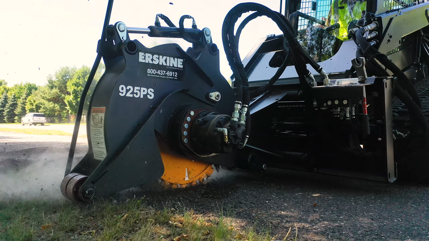 Erskine Pavement Saw Series | Overall Width 67" inches | Flow Rate 22-40 GPM | For Skid Steers