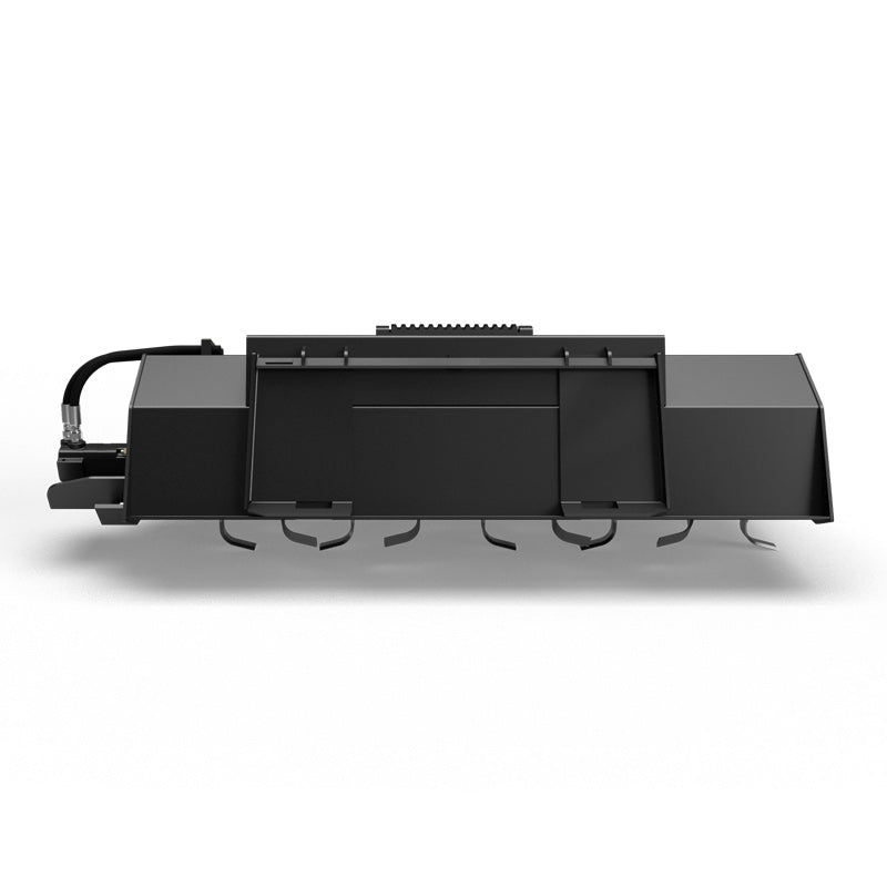 Virnig Tiller | Models TLR54 & TLR72 | Widths 54" & 72" | Hydraulic Flow 15 To 25 GPM | For Skid Steer