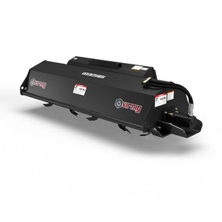 Virnig Tiller | Model TLR54 & TLR72 | Widths 54" & 72" | 15-25 GPM | For Skid Steers