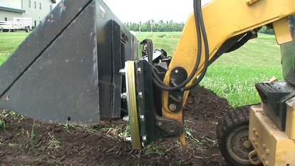 Erskine Tilt Attachment | Width 57.2" inches | Depth 11.13" inches | For Skid Steers