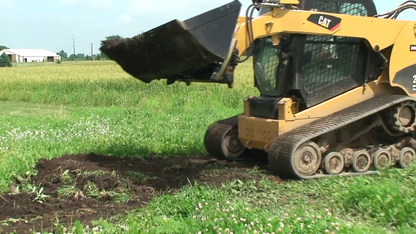 Erskine Tilt Attachment | Width 57.2" inches | Depth 11.13" inches | For Skid Steers