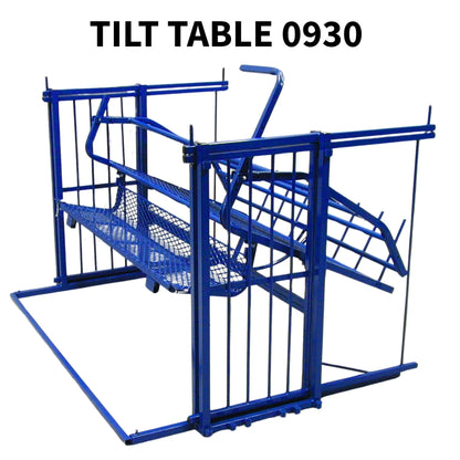 Sydell Tilt Table For Sheep & Goats | #0930 | Width 61" | For 100+ lb Livestock Hoof Trimming