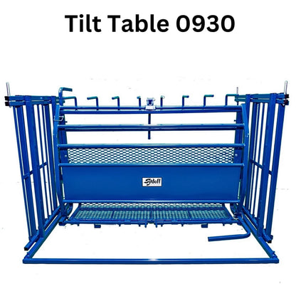 Sydell Tilt Table For Sheep & Goats | #0930 | Width 61" | For 100+ lb Livestock Hoof Trimming
