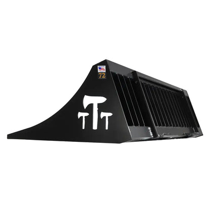 Express Steel Tomahawk Rock Bucket | SKU 3008 | Width 72" | Hydraulic Flow 15–25 GPM | For Skid Steers