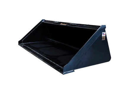 Express Steel 6' Tomahawk Smooth Bucket | Width 72" | 15–20 GPM | For Skid Steers