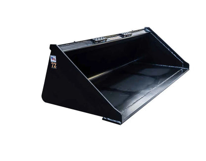Express Steel 6' Tomahawk Smooth Bucket | Width 72" | 15–20 GPM | For Skid Steers