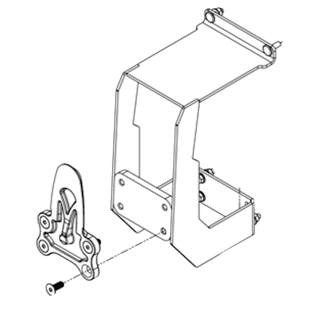 Umount Utility Vehicles & Golf Cart Mounts | Proprietary Tool-less Mounting System | Universal Compatibility | For Club Car, John Deere & Toro Vehicles