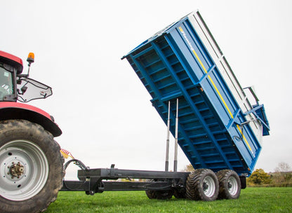 Fleming 14-Ton Monocoque Tipping Trailer | Model TR14 | Width 95" | 25-60 GPM | 40-60 HP | For Tractors & Loaders