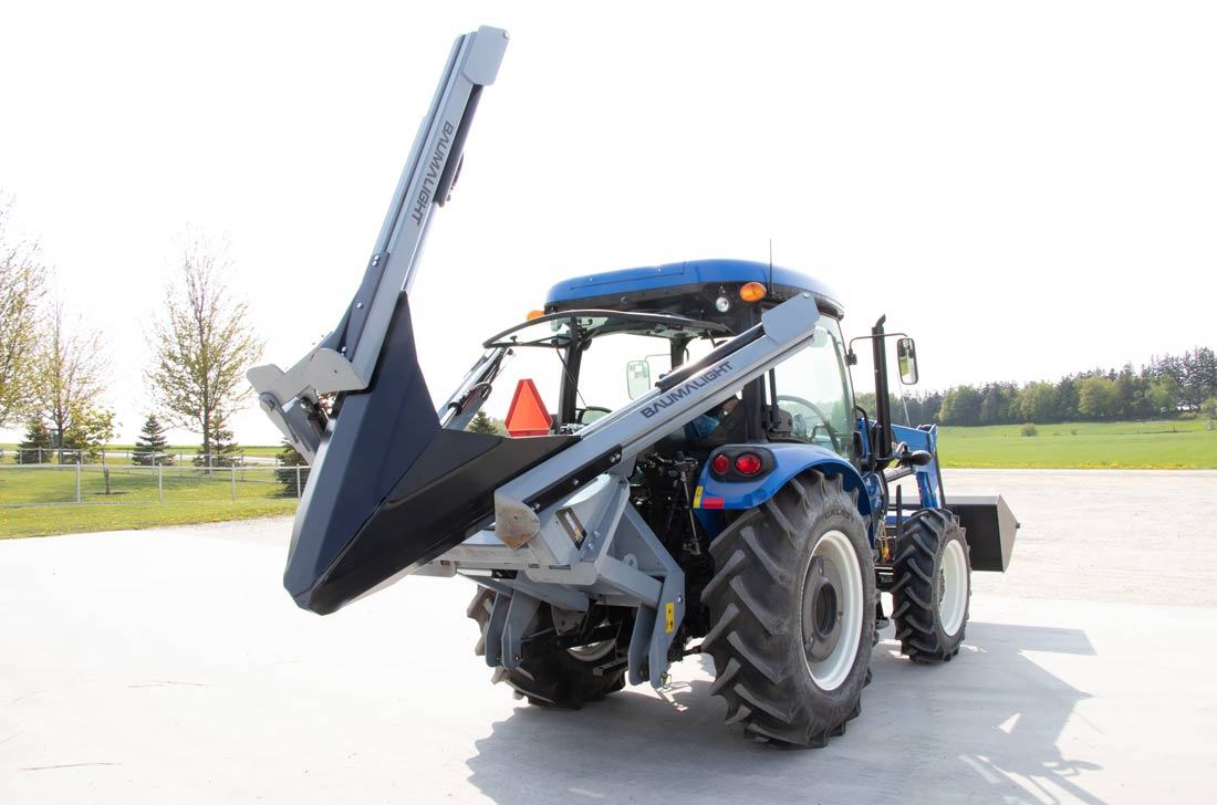 Baumalight 3-Point Hitch Tree Spade | Model PS330 & PT330 | Opening Width 60" Inches | Root Ball Diameter 30" inches | Root Ball Depth 29 inches | Horsepower 45 To 65 HP | For Tractors