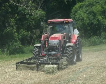 Top Dog Attachments 10-Pack Bale Accumulator Grapple | Horsepower 50 to 75 HP | Max Lift: 8-10 Bales  | For Tractors