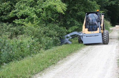 Baumalight Boom Mower | Model SWA/SWF Series | Reach 6' To 14' | Cutting Width 48" & 60" | Hydraulic Flow Range 15-35 GPM | For Skid Steers