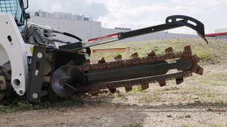 CID X-Treme Trencher Excel Attachment | Digging Depth 36" & 48" | 15-30 GPM | For Skid Steers