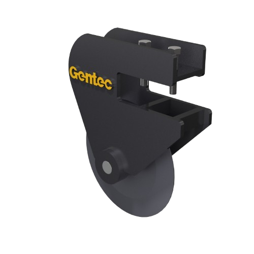 Gentec Equipment Super 200 HD Asphalt Cutter | Cutting Wheel Diameter 19" | Machine Size 4-49 Tons | For Backhoes, Loaders & Excavators