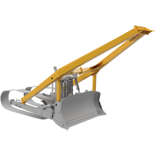 Rockland TB Tree Booms | Beam Height 132" To 240" | Distance Forward of Rake 96" To 156" | For Dozers