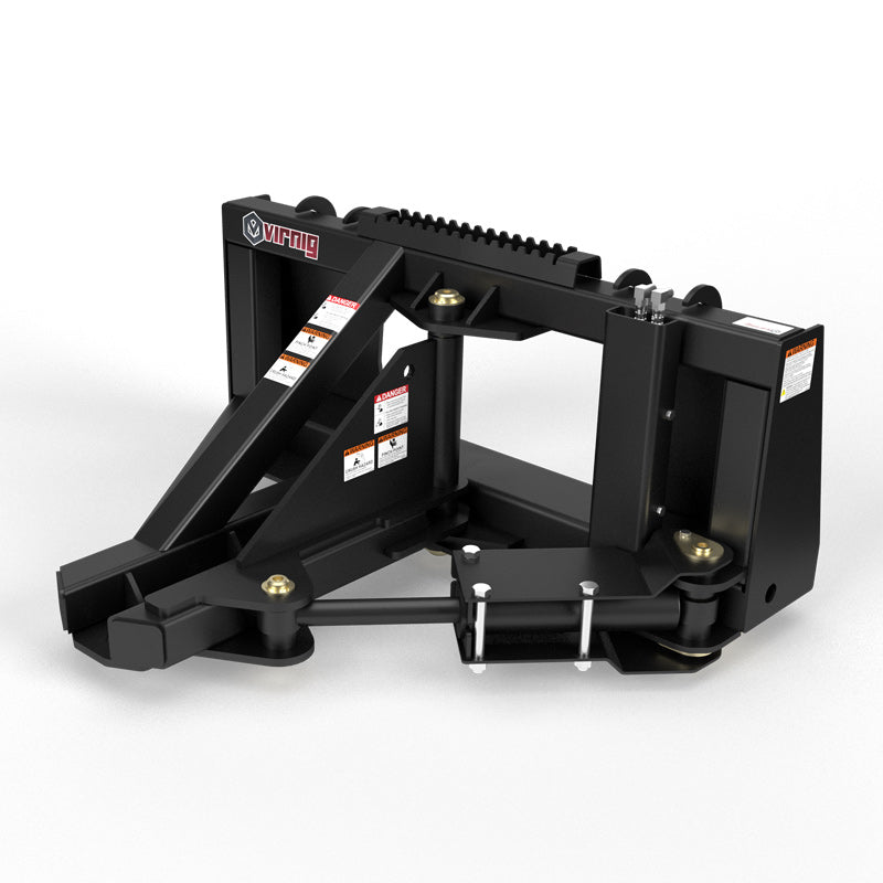 Virnig Tree Puller | Model TRP | Width 47" | Hydraulic Flow 15 To 25 GPM | For Skid Steer