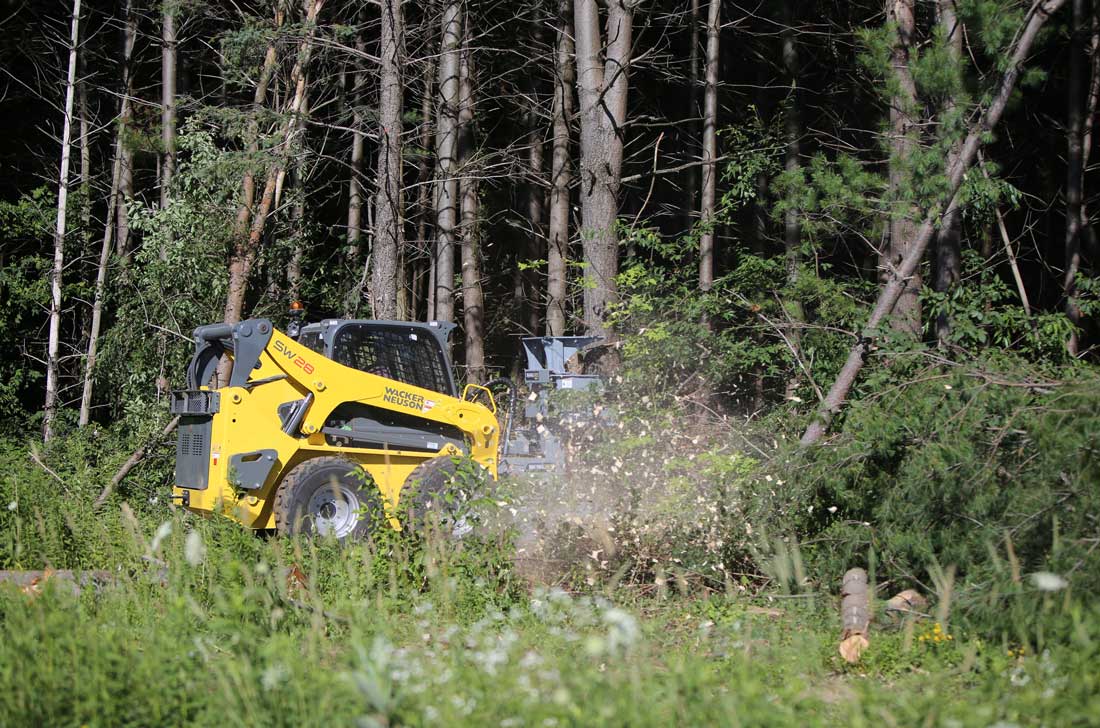 Baumalight Feller Buncher Tree Saw | Model FBS-752 | Blade Diameter 52" | Maximum Cut 20" | Hydraulic Flow 20 To 25 GPM | For Skid Steers