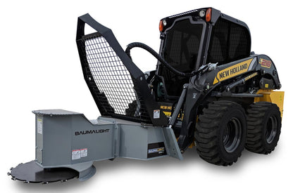 Baumalight Manual Rotation Tree Saw | Model DSM-230 & DSM-530 | Blade Diameter 30" | Hydraulic Flow Range 6 To 30 GPM | For Mini Skid Steers