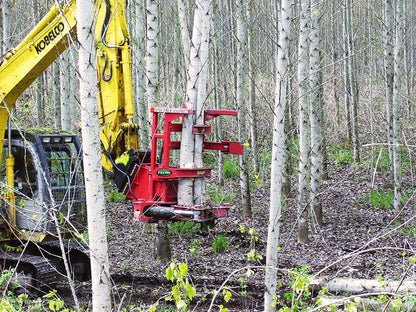 Fecon Tree Shear | Model FBSD1500SS & Bobcat Setup | Cutting Capacity 15" | 15–23 GPM | For Skid Steer & Compact Track Loader