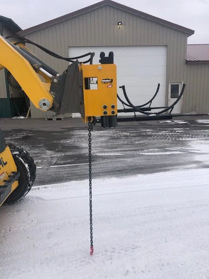 Montana Post Driver | T-Rex 350E Series | Width 18" & 28" inches | Oil Flow Range 5-20 GPM | For Skid Steers & Loaders