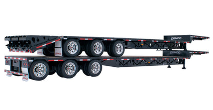 Demco | Triple Axle Drop Deck Trailers | Model DD53-3 | Length 48' Feet Triple Axle | Tare Weight 12,840 Lbs | Horsepower 400 To 500 HP | For Tractors