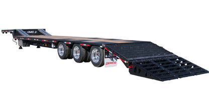 Demco | Triple Axle Drop Deck Trailers | Model DD53-3 | Length 48' Feet Triple Axle | Tare Weight 12,840 Lbs | Horsepower 400 To 500 HP | For Tractors